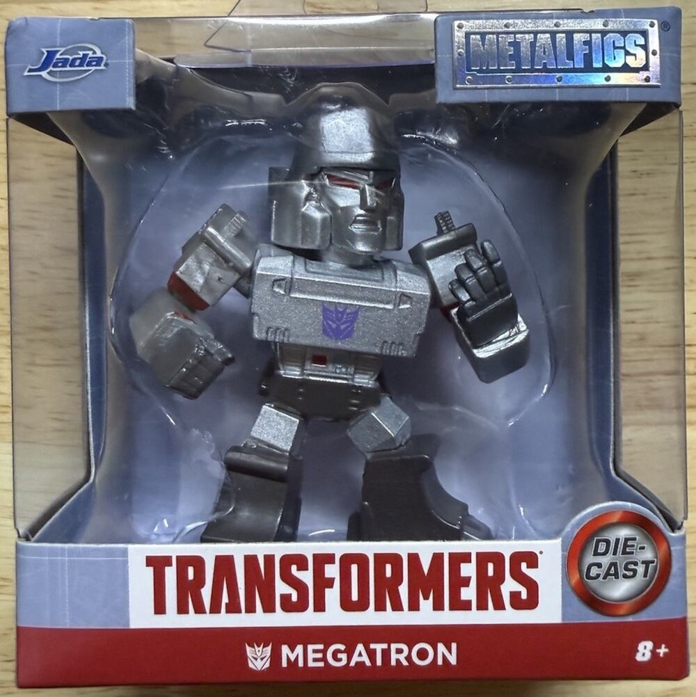 Jada Toys Transformers Megatron MetalFigs Die-Cast Figure 2024 New In Box